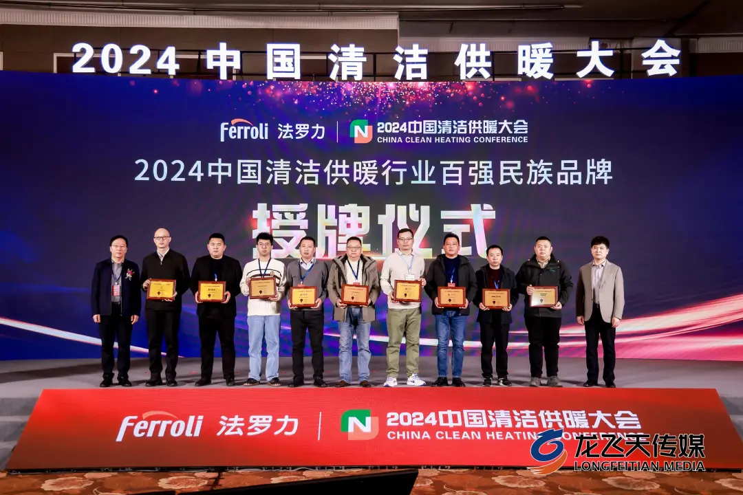 再獲殊榮！龍普股份榮獲“2024中國清潔供暖行業百強民族品牌”及“2024中國供暖行業領軍品牌”
